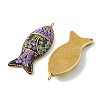Handmade Polymer Clay Indonesia Big Pendants PY-CBAAA14-01C-2