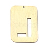 Ion Plating(IP) 304 Stainless Steel Pendants STAS-K216-49L-G-3