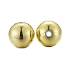 5 Sizes Plating Acrylic Beads PACR-LS0001-01G-3