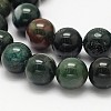 Natural Bloodstone Beads Strands G-N0166-04-4mm-3