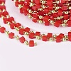 Handmade Glass Beaded Chains CHC-F008-A03-3