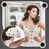 16Pcs Alloy Rhinestone Shank Buttons BUTT-GA0001-19B-5