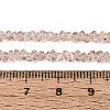 Transparent Glass Beads Strands GLAA-N018-3mm-21-2