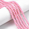 Handmade Polymer Clay Beads Strands X-CLAY-N008-061-08-5
