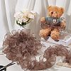 5 Yards Pleated Organza Pleated Lace Ribbon OCOR-PH0004-67A-5