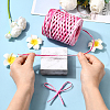 Segment Dyed Raffia Paper Cords for DIY Craft OCOR-WH20020-27A-4