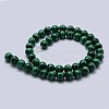 Natural Malachite Beads Strands G-F571-27AA1-7mm-2
