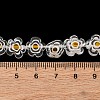 Handmade Millefiori Lampwork Beads Strands LAMP-G164-03O-4