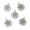 Non-Tarnish 201 Stainless Steel Pendants X-STAS-E015-04P-2