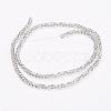 Transparent Glass Beads Strands X-GLAA-F076-B04-2