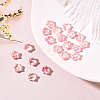 20Pcs Spray Painted Glass Beads GLAA-YW0001-13-6