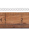 Brass Twisted Chains CHC-Q001-5x4mm-S-9