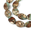 Synthetic Aqua Terra Jasper Beads Strands G-S366-015B-01-3