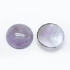 Natural Amethyst Cabochons G-E492-A-02-2
