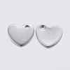 Tarnish Resistant 304 Stainless Steel Charms X-STAS-F159-78P-2
