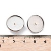 Non-Tarnish 304 Stainless Steel Brooch Base Settings FIND-D035-04B-P-3