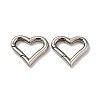 Non-Tarnish Vacuum Plating 304 Stainless Steel Spring Gate Rings LS-STAS-G275-01P-1