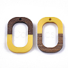 Resin & Walnut Wood Pendants LS-RESI-S358-07J-2