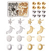 Yilisi 304 Stainless Steel Stud Earring Findings STAS-YS0001-08-9