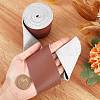 Flat Microfiber Imitation Leather Cord LC-WH0006-07D-04-3