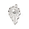 Brass Micro Pave Cubic Zirconia Pendants KK-L228-25A-P-1