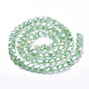 Electroplate Glass Beads EGLA-Q091-14mm-B12-2