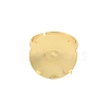 Brass Adjustable Finger Rings Findings KK-A272-04C-G-2