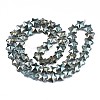 Electroplate Glass Beads Strand EGLA-S188-18-A02-2
