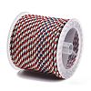 11M Polyester Braided Cord with Cotton Core & Metallic Thread OCOR-Z006-01-01-2