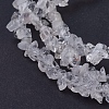 Quartz Crystal Chips Beads Strands G-D283-3x5-2-3