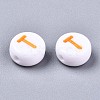 Opaque White Acrylic Beads MACR-N012-01T-2