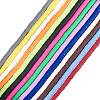 14 Strands 14 Colors Flat Round Handmade Polymer Clay Beads CLAY-SZ0001-14-3