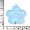 Spray Painted Alloy and Enamel Big Pendants PALLOY-T092-80C-3