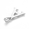 Tarnish Resistant 304 Stainless Steel Pendants X-STAS-F106-95P-A-01-2