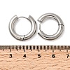 316F Stainless Steel Hoop Earrings EJEW-D341-01E-P-5
