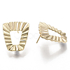 Brass Stud Earring Findings X-KK-T056-16G-NF-2