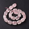 Natural Rose Quartz Beads Strands G-G765-24-3