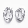 Spray Painted CCB Plastic Linking Rings CCB-R104-02A-03-2