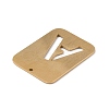 Ion Plating(IP) 304 Stainless Steel Pendants STAS-K216-49A-G-3