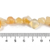 Natural Yellow Opal Nuggets Beads Strands G-B125-A04-01-4