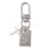 Alloy Tarot Pendants Decorations HJEW-JM01072-2