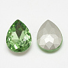 Pointed Back Glass Rhinestone Cabochons RGLA-T081-13x18mm-19-2