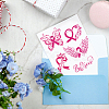 Self-Adhesive Silk Screen Printing Stencil DIY-WH0338-156-5