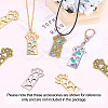 Open Back Bezel Pendants X-PALLOY-TAC0010-08KCG-11