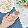 48Pcs 24 Style Brass Sew on Prong Settings KK-FH0006-93-4