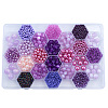 DIY 24 Style Acrylic & Resin Beads Jewelry Making Finding Kit DIY-NB0012-01E-1