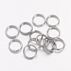 Iron Split Rings JRD7mm-1