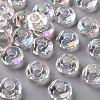 Transparent Acrylic European Beads X-TACR-S156-013-1