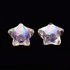 Transparent Acrylic Beads TACR-S152-02D-SS2114-2