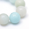 Round Natural Grade A Amazonite Bead Strands X-G-R345-6mm-16-4